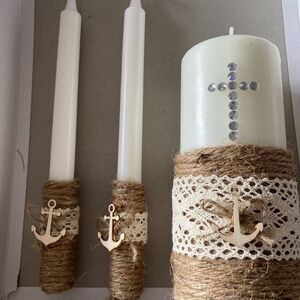 Nautical Unity candle set